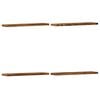 vidaXL Prateleiras de parede 4 pcs derivados de madeira madeira velha