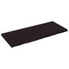 vidaXL Bancada p/ WC 120x50x(2-4)cm madeira tratada maci&ccedil;a castanho