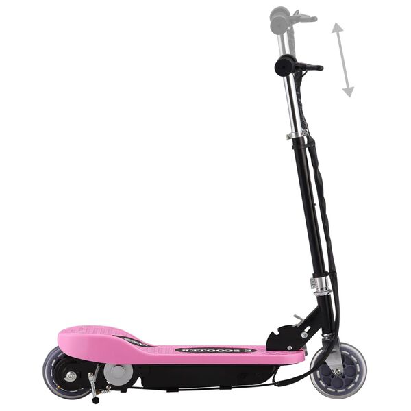 vidaXL Trotinete elétrica 120 W cor-de-rosa