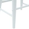 vidaXL Cadeiras de Jantar 2 pcs Branco 46 x 37 x 63 cm