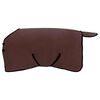 vidaXL Cobertor de Cavalo Marrom Escuro Completo 95 cm Poli&eacute;ster