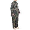 vidaXL Fato de chuva camuflado para homem com capuz XXL