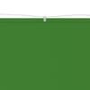 vidaXL Toldo vertical 100x420 cm tecido oxford verde-claro