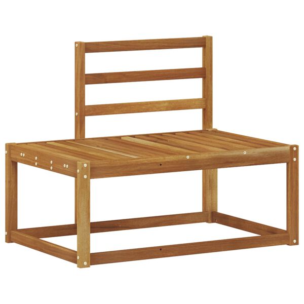 vidaXL Sof&aacute; de Canto Externo 2 Pe&ccedil;a Natural 182,5 x 63 x 73 cm