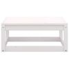 vidaXL 5 pcs conjunto lounge de jardim pinho maci&ccedil;o branco