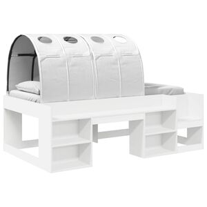 vidaXL Estrutura de Cama Alta para Crian&ccedil;as com Armazenamento 3 unid.