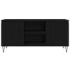 vidaXL Gabinete para TV Carvalho Preto 104 x 35 x 50 cm