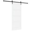 vidaXL Porta Deslizante ORKDAL Branco 83 x 202 cm