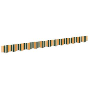 vidaXL Substitui&ccedil;&atilde;o de Valance de Toldo Verde e Amarelo 330 x 20 cm