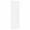 vidaXL Porta Interna 83 x 232 cm Contraplacado Branco