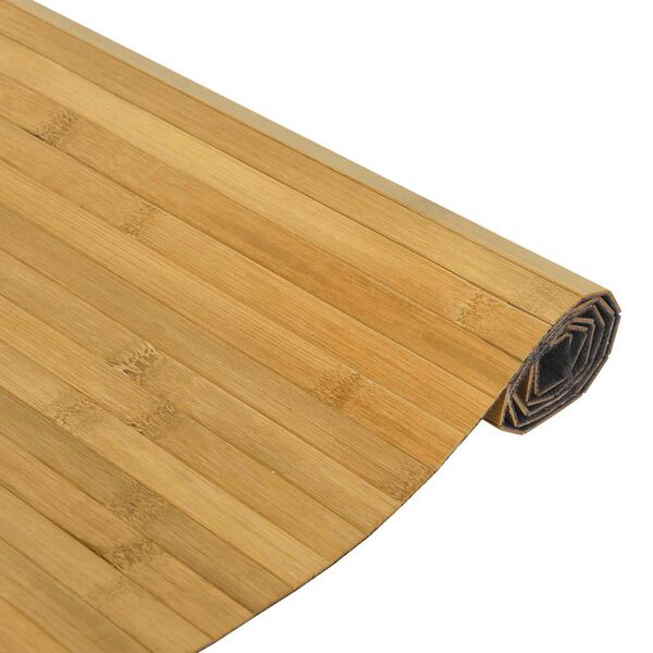 vidaXL Tapete retangular 70x200 cm bambu cor natural