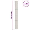vidaXL Tela para ervas daninhas 1x150 m PP branco
