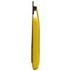 vidaXL Cabeceira Suspensa Amarelo 90 x 55 x 5 cm Veludo