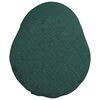 vidaXL Almofadas de Apoio 2 pcs Verde Escuro Ø 15 x 40 cm tecido