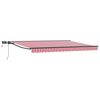 vidaXL Estrutura de Toldo Manual com LEDs 4,5 &times; 3 m