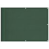 vidaXL Tela de varanda 75x800 cm 100% poli&eacute;ster oxford verde-escuro