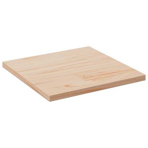 vidaXL Tampo de mesa quadrado 60x60x2,5 cm pinho maci&ccedil;o