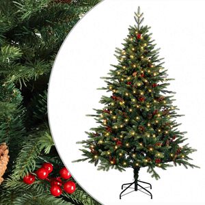 vidaXL &Aacute;rvore de Natal Articulada Artificial 120 cm 150 LED