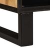 vidaXL Buffet Castanho 80 x 33 x 75 cm Madeira de manga maci&ccedil;a