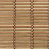 vidaXL Estores de rolo com cortinas Manual Natura 110 x 220 cm Bambu