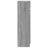 vidaXL Sapateira 100,5x28x100 cm derivados de madeira cinzento sonoma