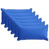 vidaXL Capa almofada 6 unid. HOUTEN Azul Royal 40 x 70 cm Poli&eacute;ster