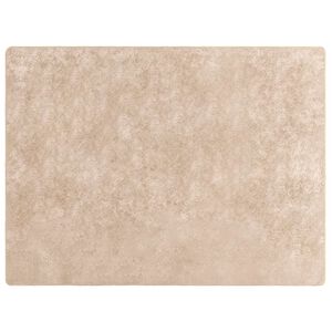 vidaXL Passadeira MARSA Bege 300 x 400 cm Poli&eacute;ster e PVC