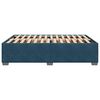 vidaXL Estrutura de cama 140x190 cm veludo azul