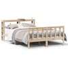 vidaXL Cama sem colch&atilde;o 160x200 cm madeira de pinho maci&ccedil;a