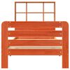 vidaXL Cama sem colch&atilde;o 90x190 cm madeira de pinho maci&ccedil;a castanho-mel