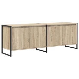 vidaXL Gabinete para TV Sonoma 140 x 36 x 49.5 cm Madeira processada