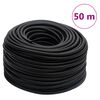 vidaXL Mangueira de ar h&iacute;brida 0,6" 50 m borracha e PVC preto