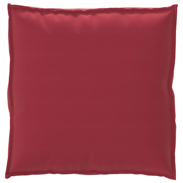 vidaXL Conjunto de Almofadas para Palete 2 pcs Vinho Vermelho