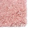 vidaXL Tapete shaggy de pelo alto com 50 mm 100x200 cm rosa