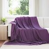 vidaXL Cobertores de Sof&aacute; 6 pcs Roxo 270 x 240 cm L&atilde;