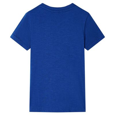 T-shirt para criança azul-escuro 92