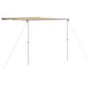 vidaXL Toldo para autocaravana 2,4x3x2,15 m bege