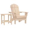 vidaXL Cadeira de jardim Adirondack com mesa madeira de abeto