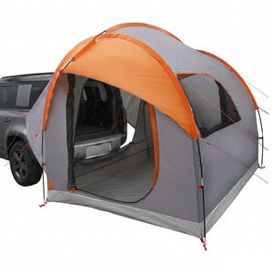 vidaXL tenda para carro com telhado Cinza e Laranja 239 x 210 x 210 cm