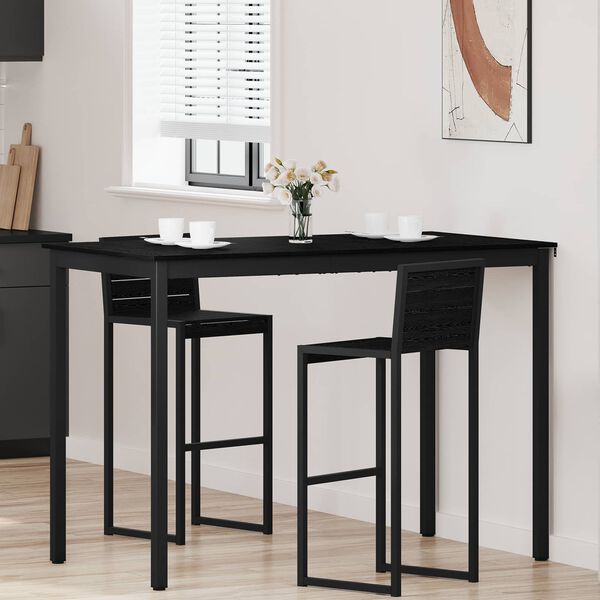 vidaXL Mesa de Bar em P&eacute; Madeira processada