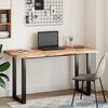 vidaXL Tampo de mesa retangular 120x60x4 cm madeira de ac&aacute;cia maci&ccedil;a