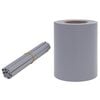 vidaXL 4 pcs pain&eacute;is privacidade jardim 35x0,19m PVC cinza-claro fosco