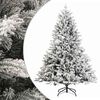 vidaXL &Aacute;rvore de Natal Articulada Artificial 120 cm PVC e Metal