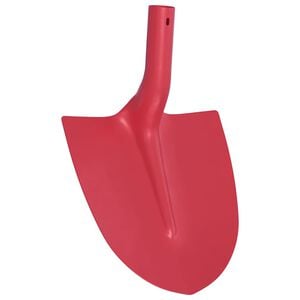 vidaXL Cabe&ccedil;a de P&aacute; Vermelho 39,5 x 27,5 cm A&ccedil;o revestido a p&oacute;