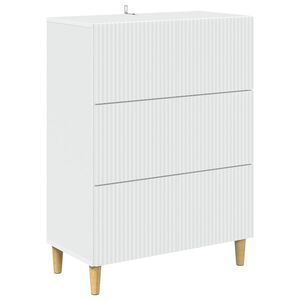 vidaXL Gabinete de Gavetas Branco 66 x 34,5 x 90 cm