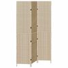 vidaXL Divisor de Ambiente Bege 146 x 200 cm vime PE