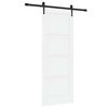 vidaXL Porta Deslizante ORKDAL Branco 78 x 202 cm