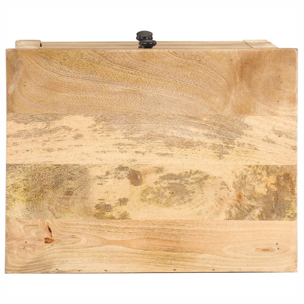 vidaXL Mesa de cabeceira 45x35x60 cm madeira de mangueira maciça