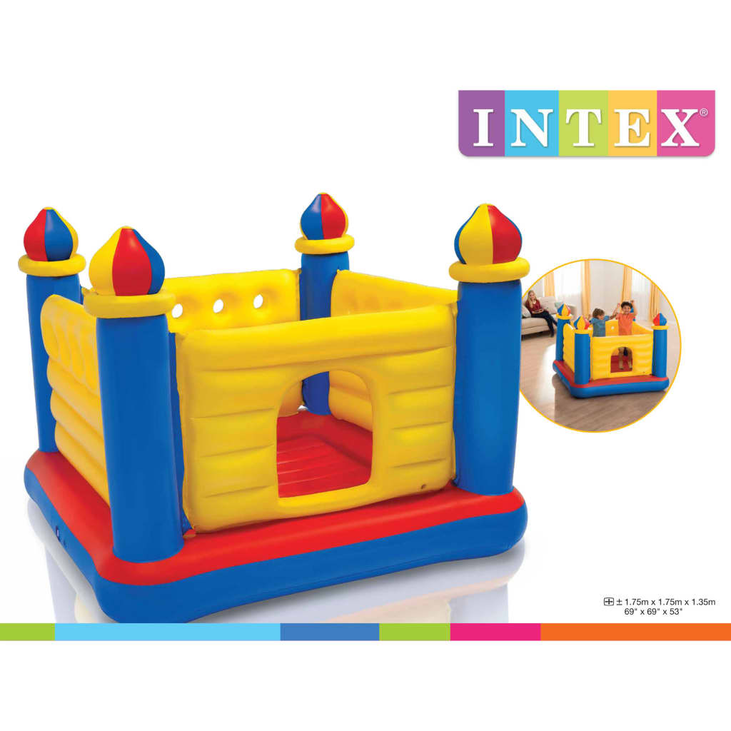 Intex Insuflável para crianças Jump-O-Lene castelo PVC