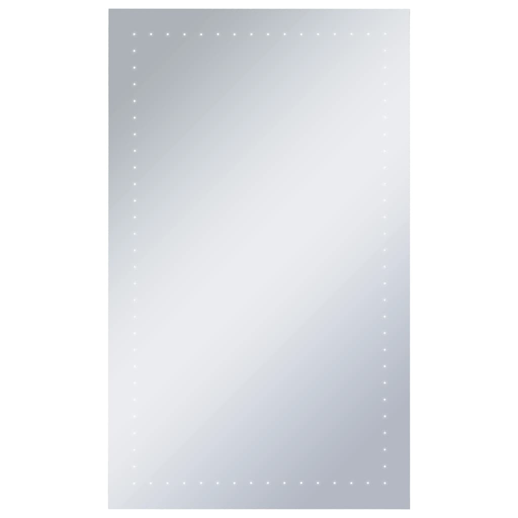 vidaXL Espelho de parede LED para casa de banho 60x100 cm